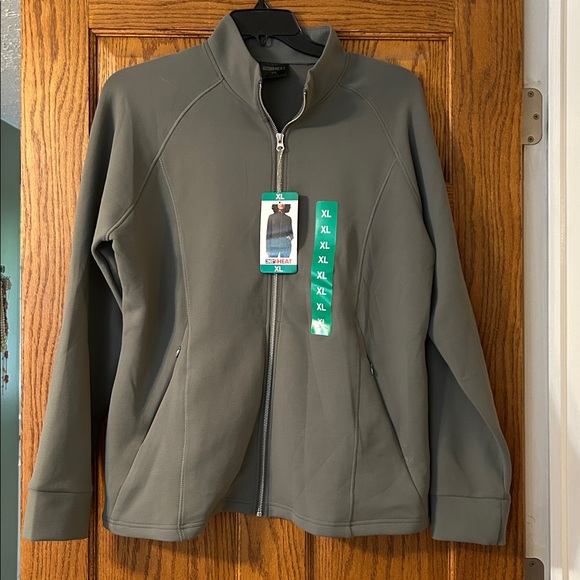 32 Degrees Jackets & Blazers - 32 Degrees Gray Zip-Up Jacket XL